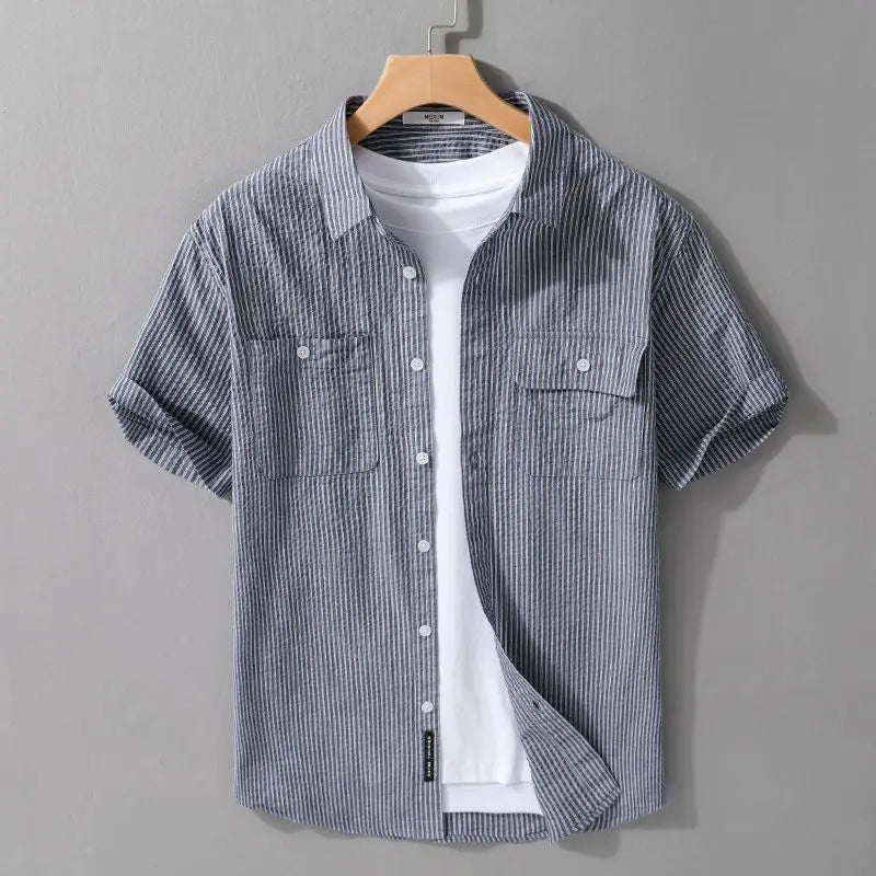 Emery Striped Short Sleeve