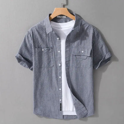 Emery Striped Short Sleeve