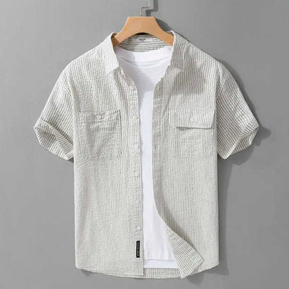 Emery Striped Short Sleeve