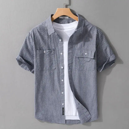 Emery Striped Short Sleeve