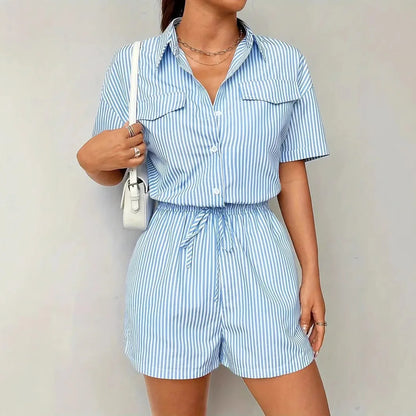 Lucette Striped Jumpsuit