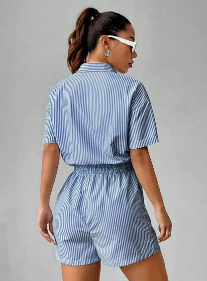 Lucette Striped Jumpsuit