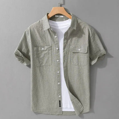 Emery Striped Short Sleeve