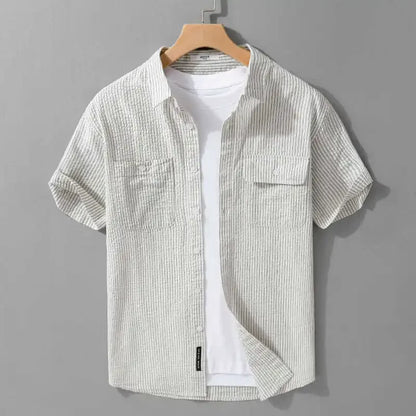 Emery Striped Short Sleeve