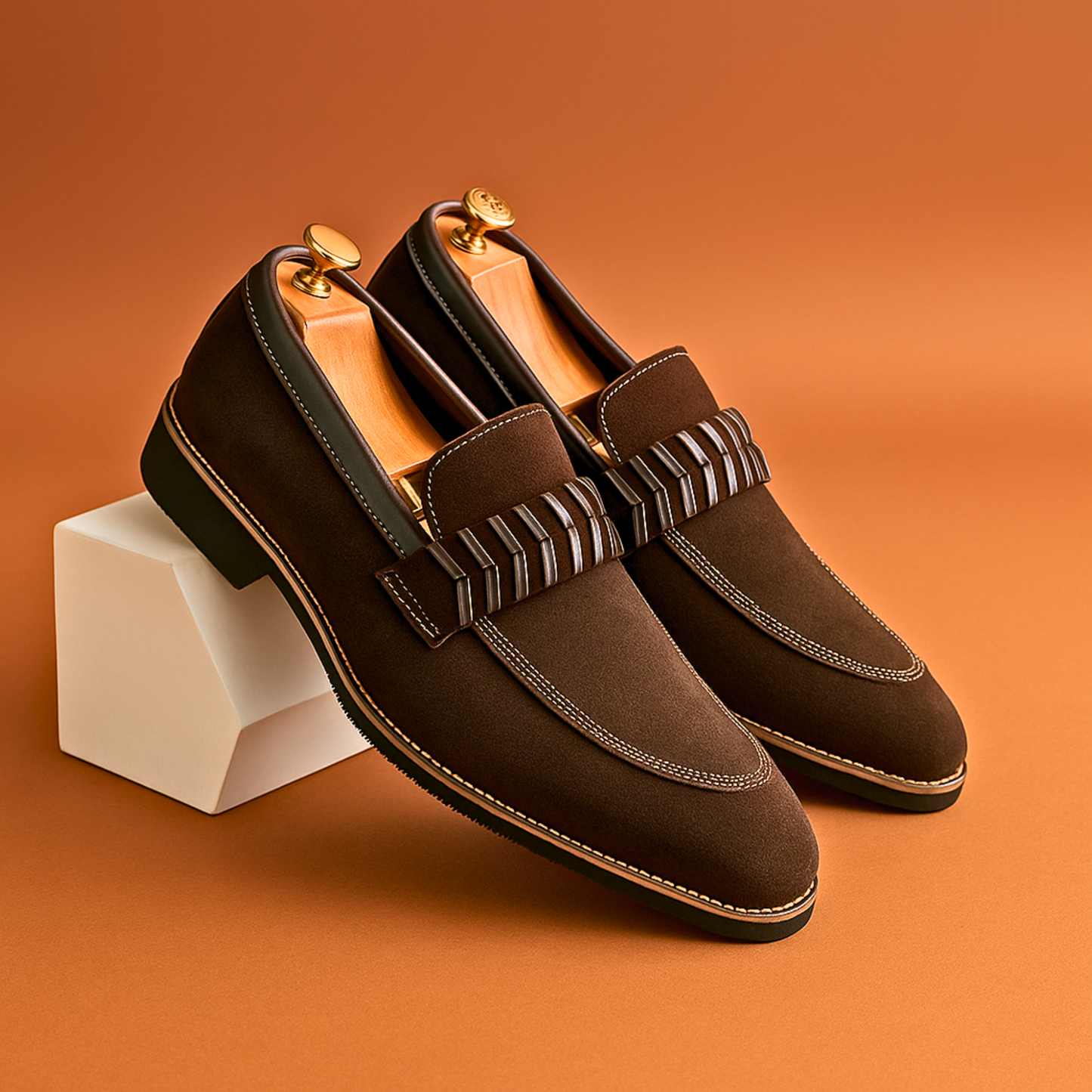 Vantor Suede Loafers